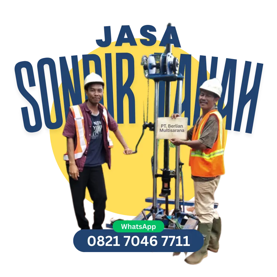 Jasa Sondir Tanah Terbaik Berpengalaman PT Berlian Multisarana,