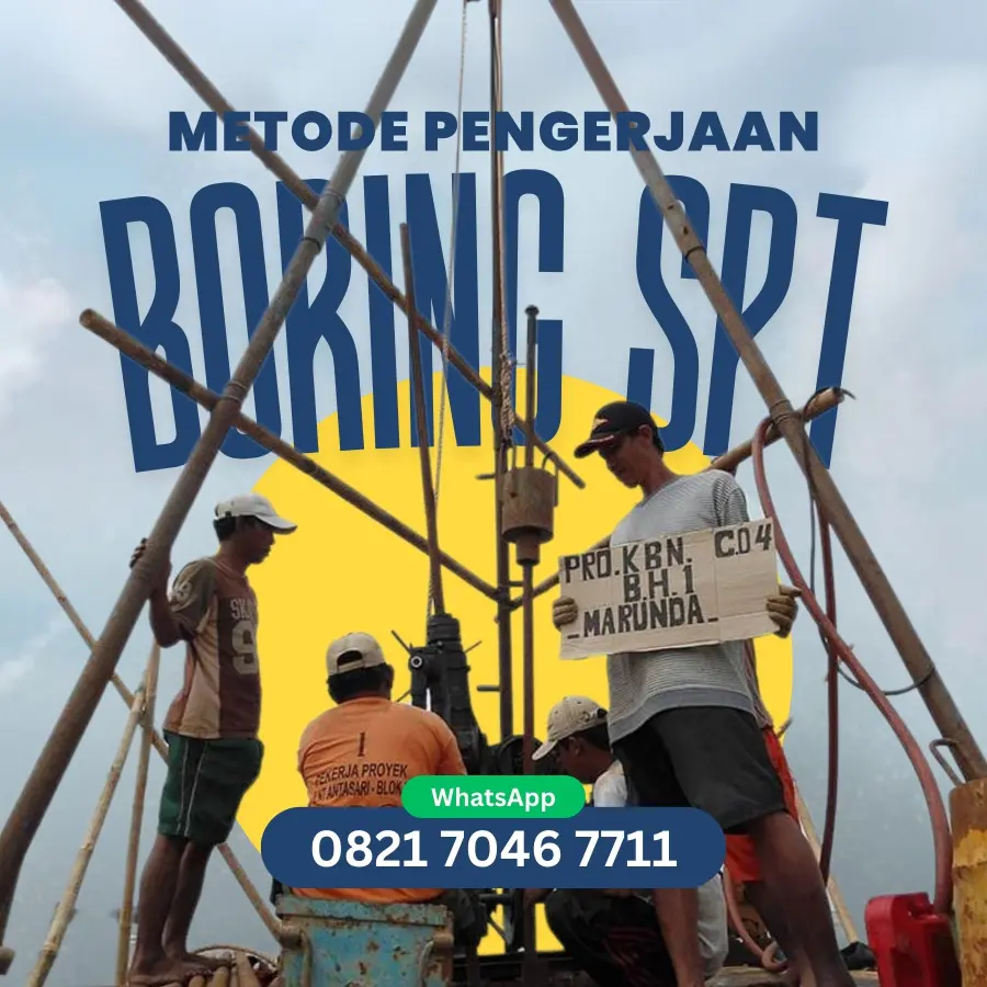 Metode Pengerjaan Boring SPT 08217046771