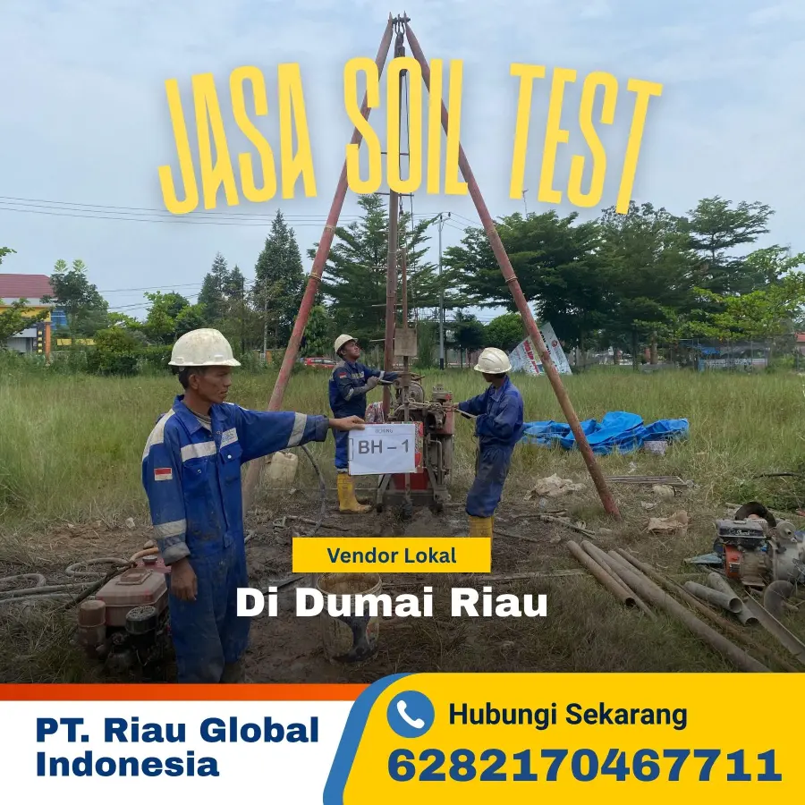 Jasa Soil Test di Dumai – Vendor Lokal Terpercaya dari Riau
