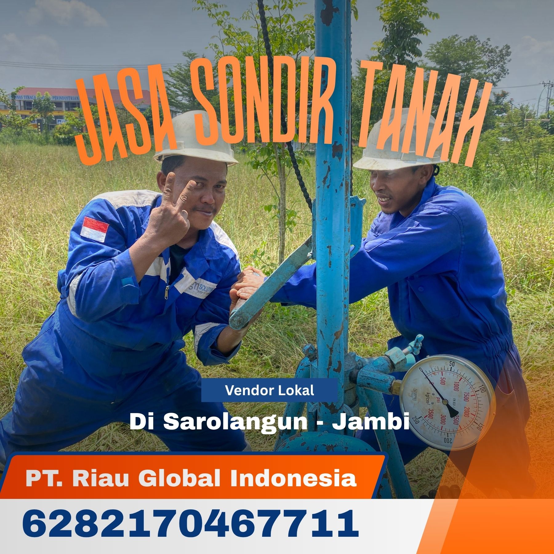 Jasa Sondir Tanah di Sarolangun – Fondasi Kuat dari Vendor Lokal