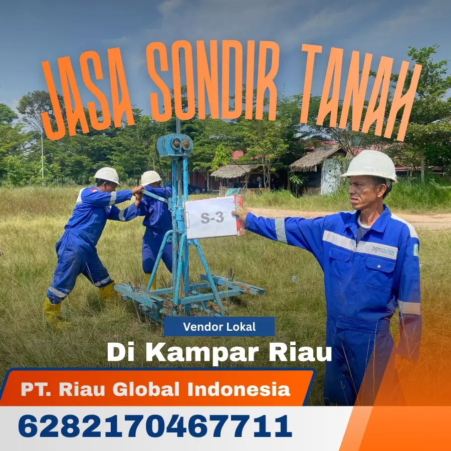 Jasa Sondir Tanah di Kampar Riau - PT Riau Global Indonesia