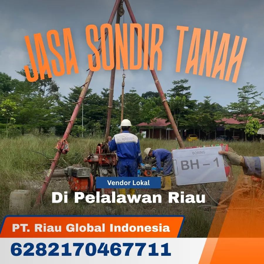 Jasa Sondir Tanah di Pelalawan Riau - PT Riau Global Indonesia
