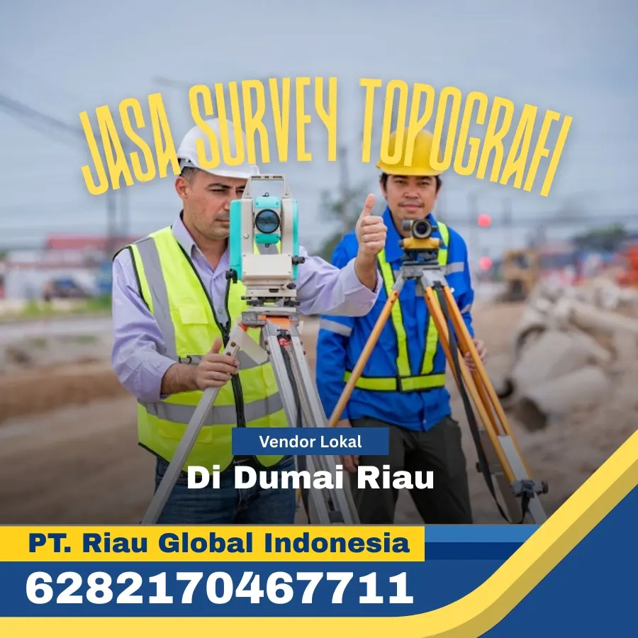 Jasa Survey Topografi di Dumai Riau - PT Riau Global Indonesia (6282170467711)